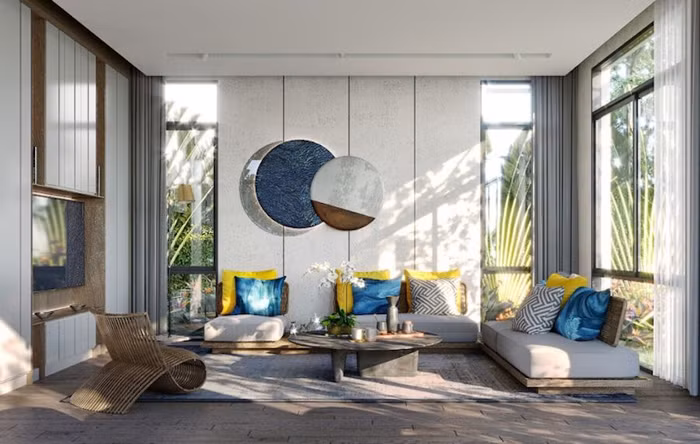 Ngôi nhà second home The Tropicana nằm trọn trong không gian sinh thái rừng biển