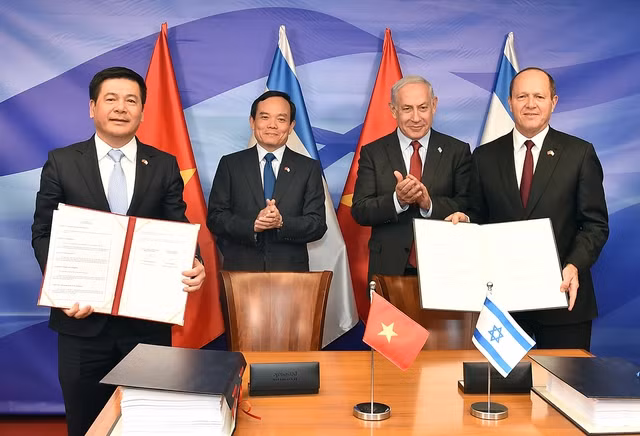 Ký kết Hiệp định thương mại tự do Việt Nam-Israel, kỳ vọng thương mại hai chiều đạt 3 tỷ USD
