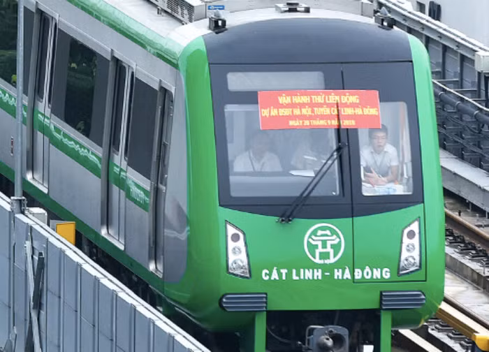 Từ 12/12, tàu Cát Linh - Hà Đông chạy thử lần cuối