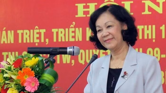 Bà Trương Thị Mai giữ chức Thường trực Ban Bí thư