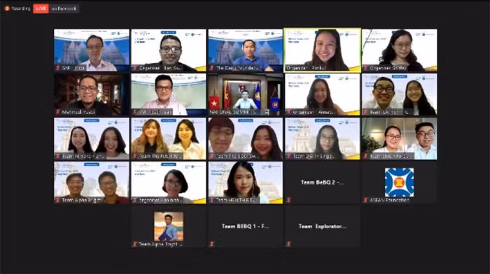 Đây là năm đầu tiên vòng chung kết quốc gia cuộc thi ASEAN DSE được tổ chức dưới hình thức trực tuyến