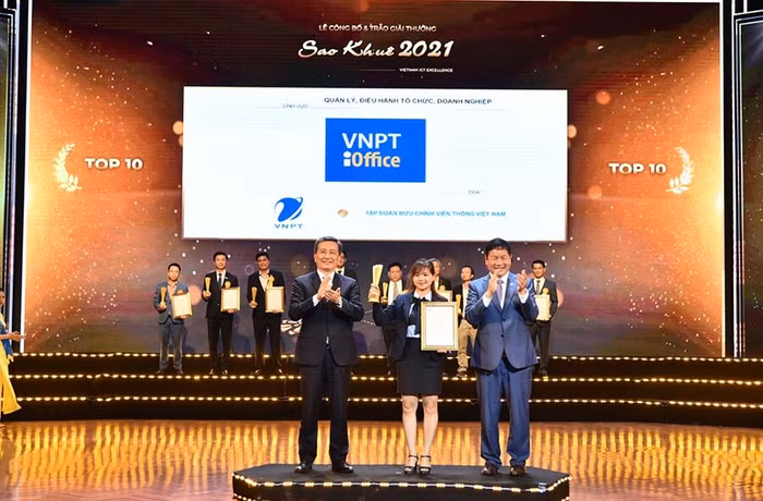 VNPT đoạt 16 giải thưởng Sao Khuê 2021 ảnh 1