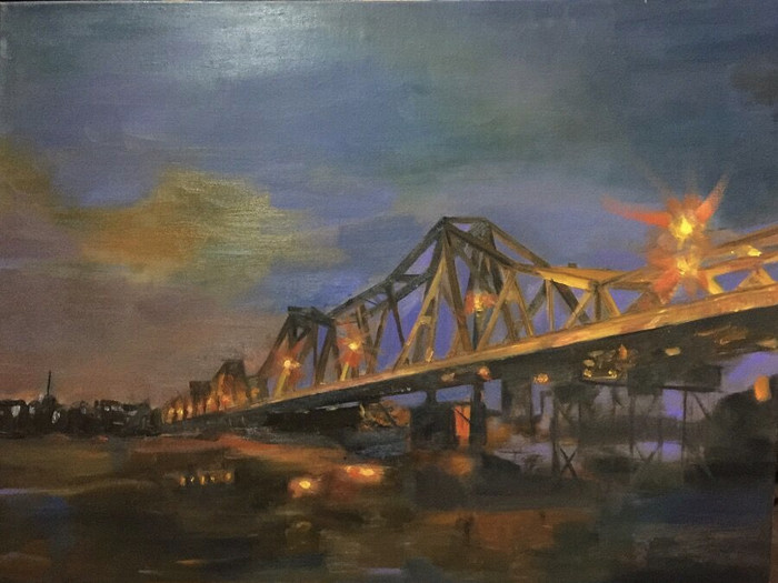 Những bức tranh của nhà văn Trần Thị Trường Những bức tranh của nhà văn Trần Thị Trường