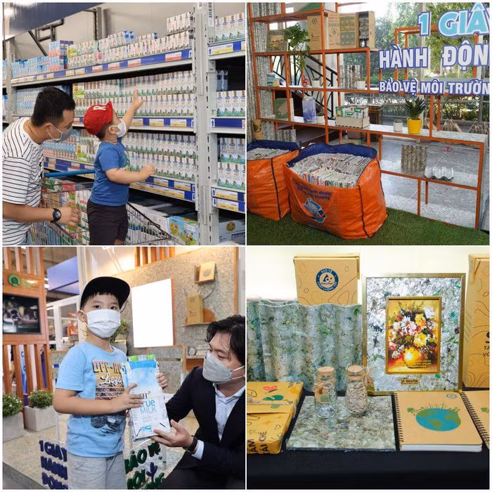 Các vỏ hộp được làm hoàn toàn từ giấy, không chứa nhựa hoặc nhôm được người tiêu dùng ưu tiên phân loại để tái chế hơn nhiều lần.