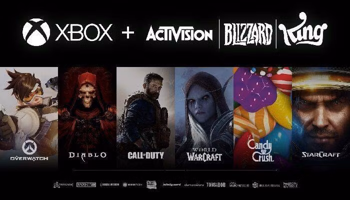 mua lại Activision Blizzard