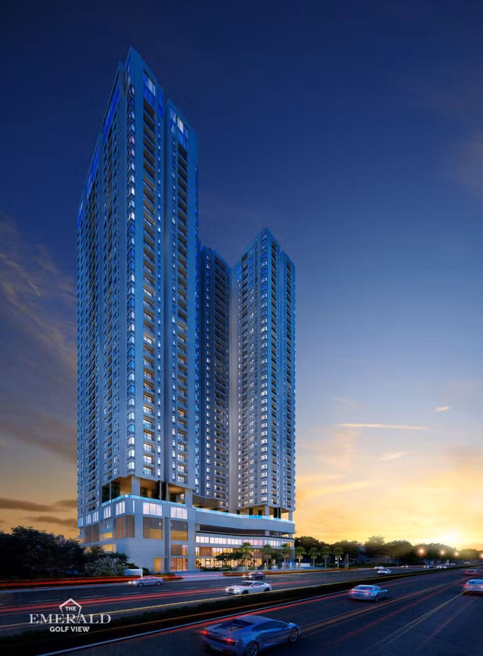 Phối cảnh Khu căn hộ cao cấp The Emerald Golf View