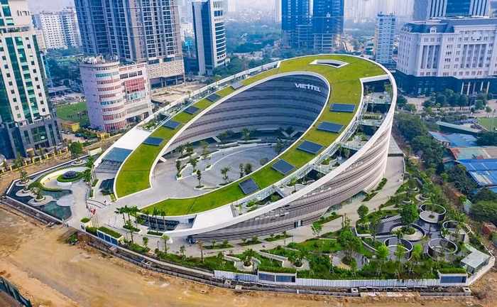 Xây dựng công trình xanh là xu hướng trong tương lai. (Ảnh: Int)