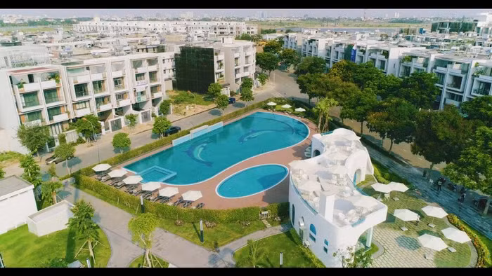 Hơn 60% diện tích tại Van Phuc City dành cho mặt nước và cây xanh