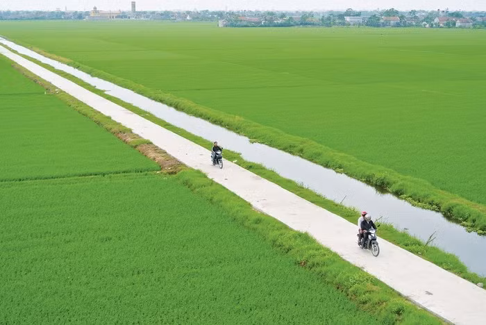 VDB góp phần thực hiện kiên cố hóa kênh mương giao thông nông thôn
