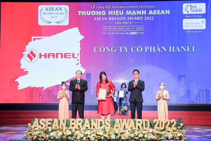 Công ty cổ phần Hanel vinh dự đạt danh hiệu “Thương hiệu Mạnh ASEAN 2022”