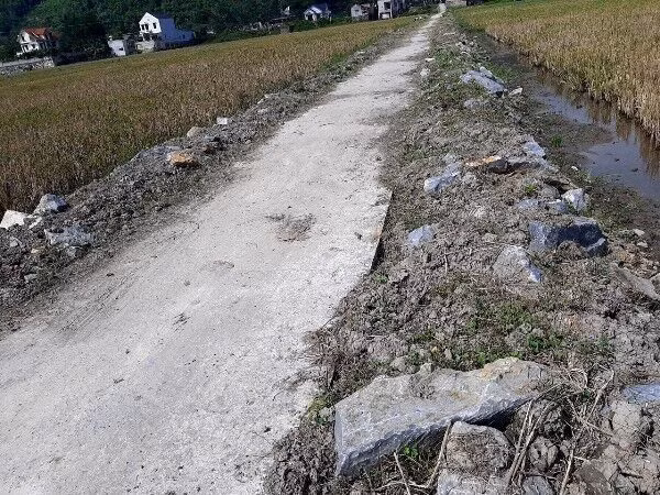 Công ty CP Xây dựng Huy Hoàng dùng vật liệu không đúng thiết kế để thi công công trình