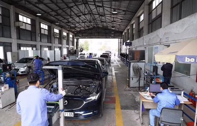 ộ GTVT đề nghị các trung tâm đăng kiểm làm việc thêm ngày lễ