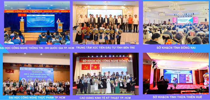 Các hoạt động phát động Cuộc thi diễn ra sôi nổi tại một số trường Đại học và một số tổ chức, đơn vị ở các địa phương.