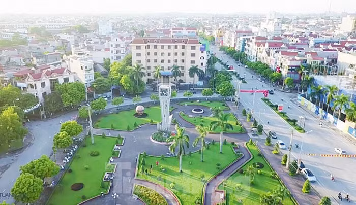 Một góc TP Bắc Giang