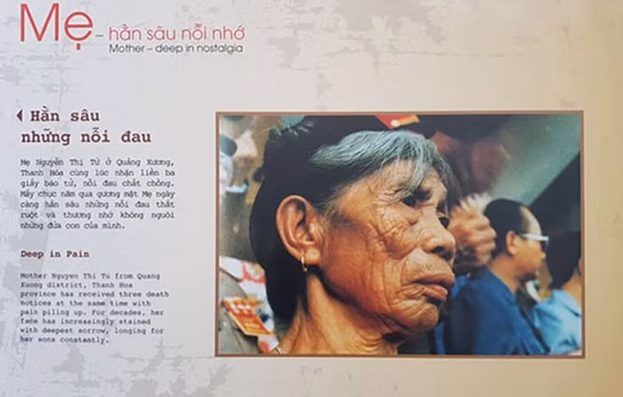 Một trong 90 bức ảnh của nhiếp ảnh gia Trần Hồng trưng bày tại triển lãm. (Ảnh do ban tổ chức cung cấp)