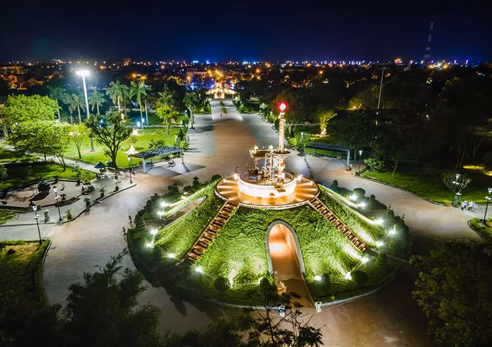 Thành cổ Quảng Trị về đêm