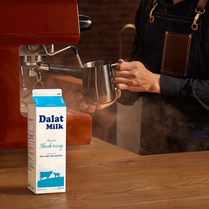 Sữa tươi thanh trùng Dalatmilk đã thuyết phục hoàn toàn những “bếp trưởng pha chế” ở các hệ thống cà phê, trà sữa, nhà hàng, resort lớn ở Việt Nam.