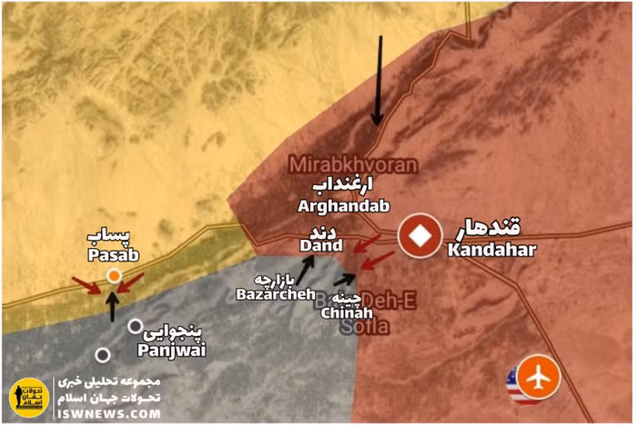 Lực lượng Taliban tấn công thành phố Kandahar, thị trấn Dand và Arghandab thuộc tỉnh Kandahar