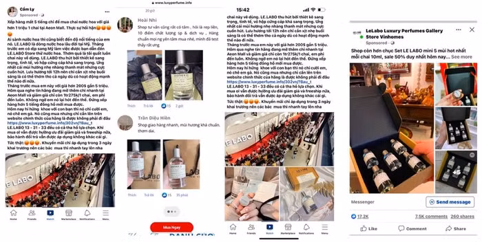 Le Labo cũng là một trong những thương hiệu nổi tiếng phải chịu chung số phận quảng cáo hiện nay