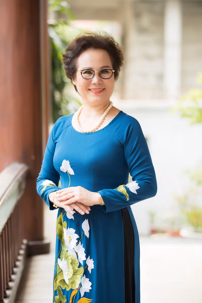 Doanh nhân Bảo Hiền. (Nhiếp ảnh: Thiên Hùng)