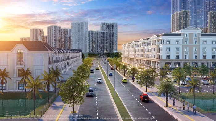 Phố thương mại Broadway nằm trên trục đường huyết mạch Nguyễn Xiển – Long Phước