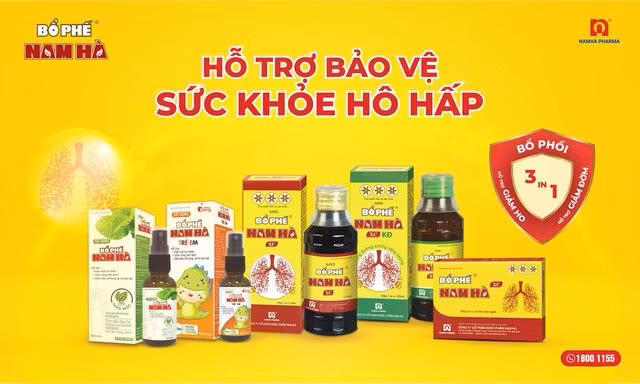 Hỗ trợ bảo vệ sức khỏe hô hấp cho cả gia đình bằng bộ sản phẩm Bổ phế Nam Hà