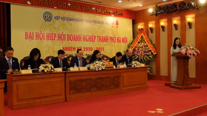 Đại hội Hiệp hội Doanh nghiệp TP. Hà Nội: ĐỔI MỚI - SÁNG TẠO - HỢP TÁC - PHÁT TRIỂN ảnh 3