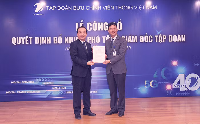 Ông Nguyễn Nam Long được bổ nhiệm làm Phó Tổng giám đốc Tập đoàn VNPT