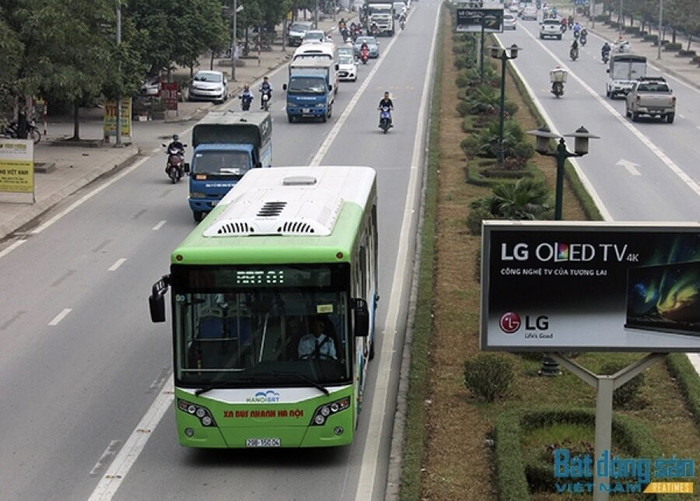 Hàng loạt tuyến đường sắp mở làn ưu tiên cho xe buýt