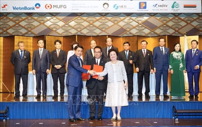 Các tập đoàn hàng đầu Nhật Bản cam kết đầu tư gần 4 tỷ USD vào Hà Nội