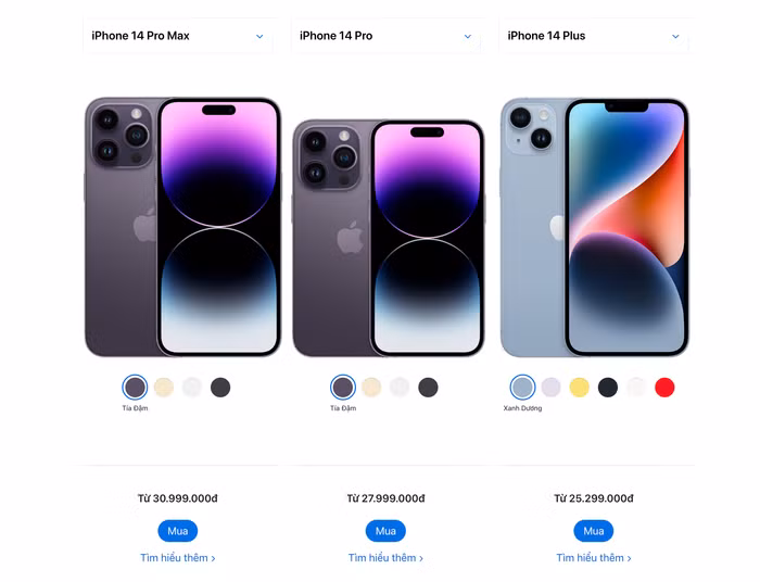 Apple Store trực tuyến 