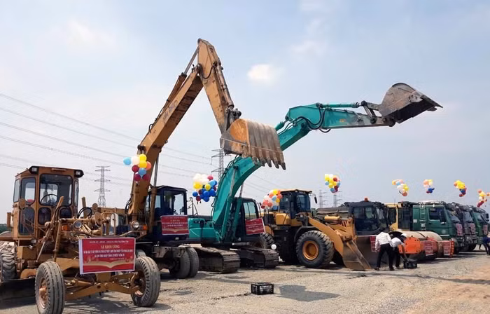 Khởi công xây dựng Cụm công nghiệp Thắng Lợi và Cụm công nghiệp Tiền Phong - giai đoạn 2.