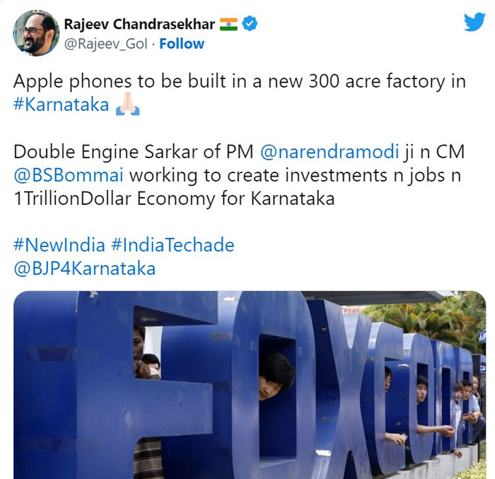 quan chức Ấn Độ xác nhận tin từ Bloomberg