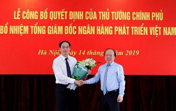 Ông Đào Quang Trường được bổ nhiệm làm TGĐ Ngân hàng Phát triển Việt Nam