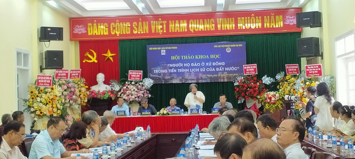 Quang cảnh hội nghị Người họ Đào