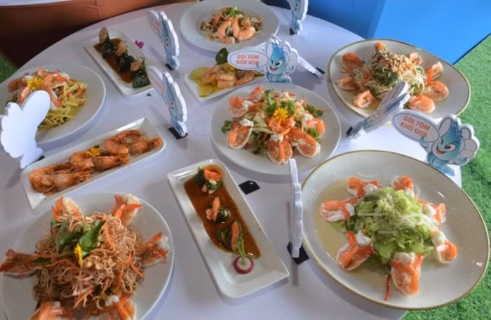 122 món ăn từ tôm và muối Bạc Liêu xác lập kỷ lục Việt Nam