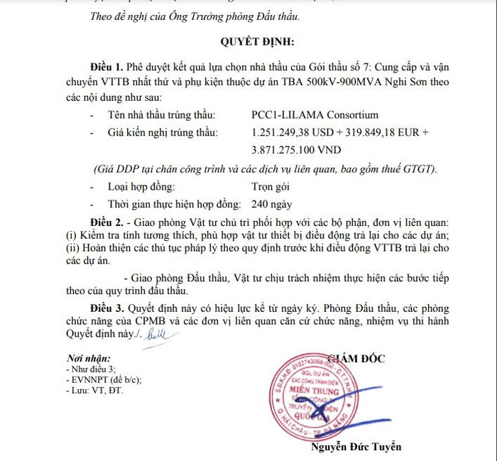 Gói thầu mới nhất nhà thầu PCC1 trúng thầu Gói thầu mới nhất nhà thầu PCC1 trúng thầu