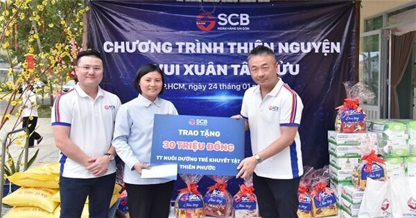 SCB tích cực tham gia các hoạt động nhân đạo, từ thiện năm 2020