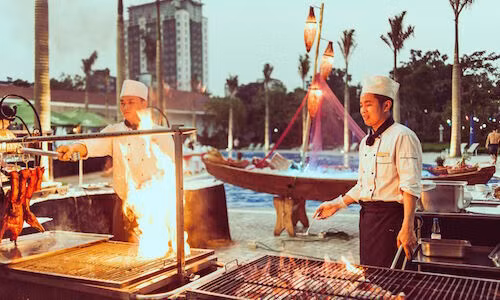 Những bữa tiệc vui vẻ tại Daewoo Hotel