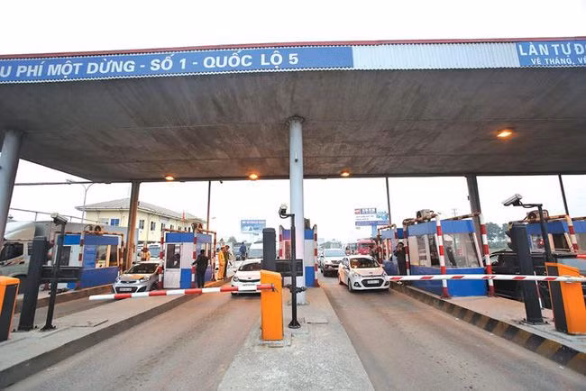 Thêm 4 tuyến cao tốc lớn thực hiện lắp đặt thu phí không dừng