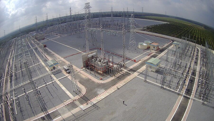 TBA 500kV Chơn Thành - một trong những gói thầu do PCC1 thi công TBA 500kV Chơn Thành - một trong những gói thầu do PCC1 thi công