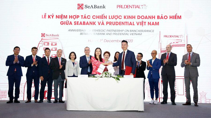 Prudential Việt Nam và SeABank hợp tác phân phối bảo hiểm trên nền tảng kỹ thuật số