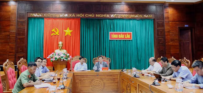 Một trong 27 điểm cầu tham dự hội nghị