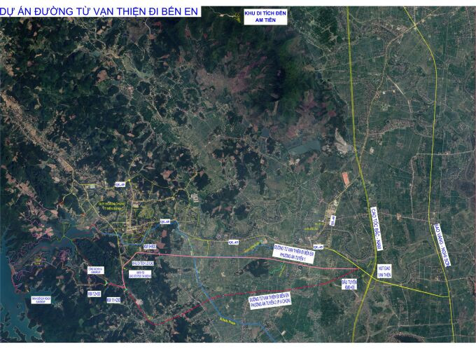 Gần 1.2000 tỷ đồng xây dựng tuyến đường 12km đến KDL Bến En