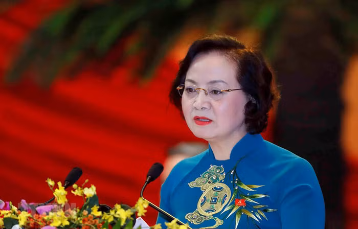 Thứ trưởng Bộ Nội vụ Phạm Thị Thanh Trà. (Ảnh: TTXVN)