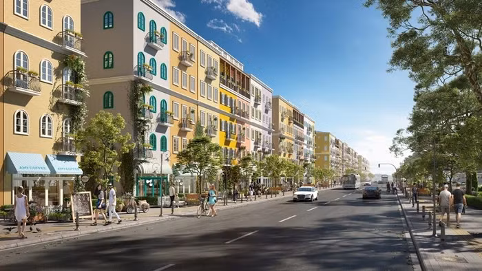 Sun Grand City New An Thoi được quy hoạch theo mô hình bàn cờ