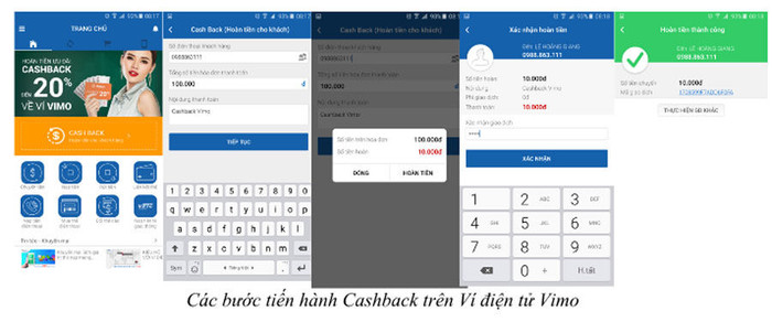 Cashback giúp khách hàng được nhận mức hoàn tiền lên tới 20%