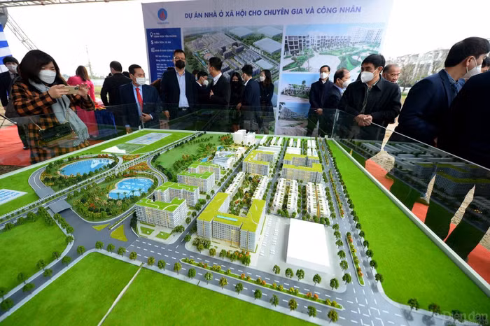 Dự án khu nhà ở công nhân, KCN Yên Phong, tỉnh Bắc Ninh