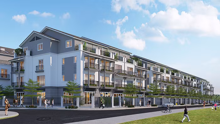 Nhà phố thương mại hiện đại tại dự án Eurowindow Green Park