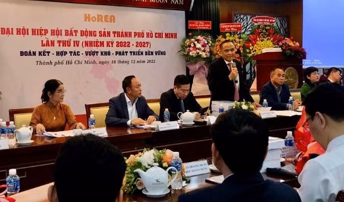 Ông Lê Hoàng Châu tái đắc cử Chủ tịch HoREA nhiệm kỳ 2022 – 2027